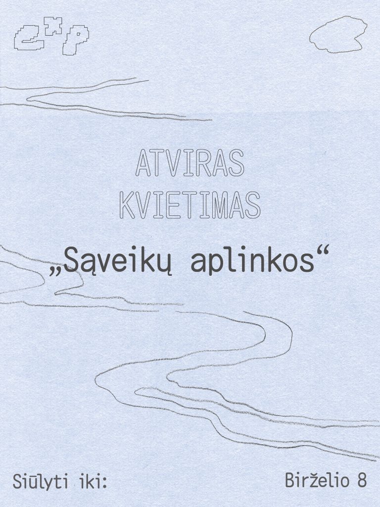„Sąveikų aplinkos“: Eksperimentų platformos atviras kvietimas kritiškai apmąstyti gludinamų ir vienodėjančių erdvių reiškinį