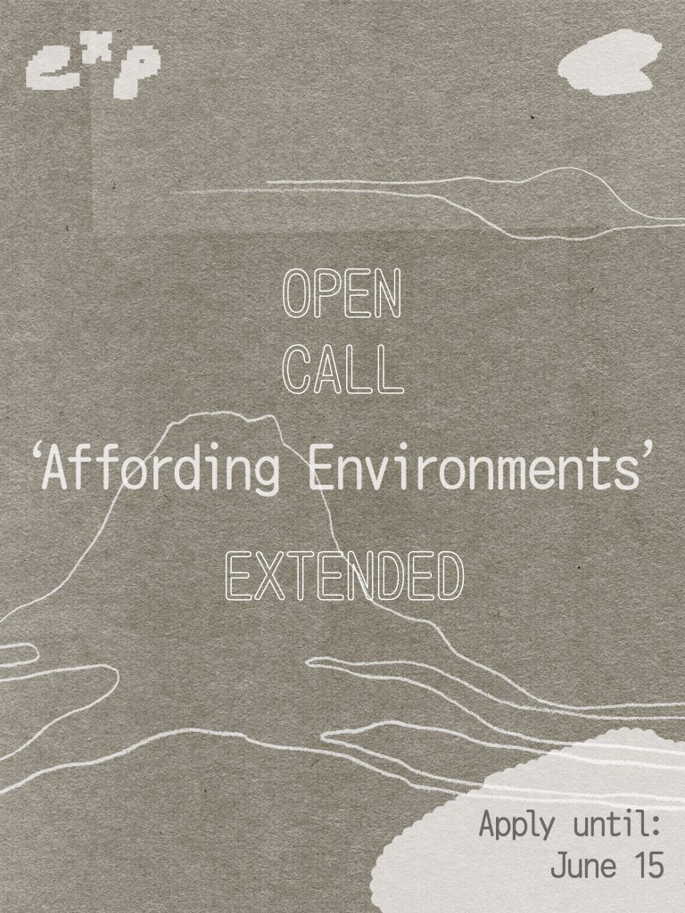 (EXTENDED) Affording Environments: Experiments’ Platform Open Call to Critically Reflect on the Phenomenon of Smoothing and Homogenising Spaces