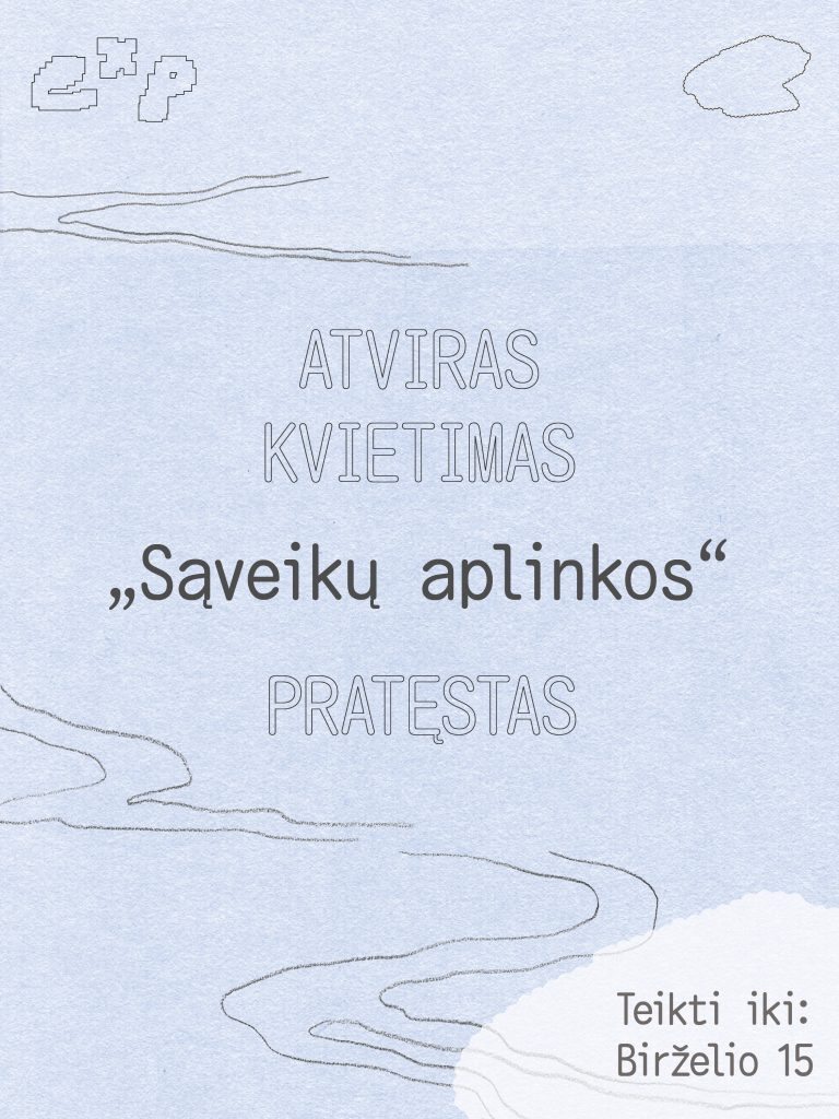 (PRATĘSTAS) „Sąveikų aplinkos“: Eksperimentų platformos atviras kvietimas kritiškai apmąstyti gludinamų ir vienodėjančių erdvių reiškinį